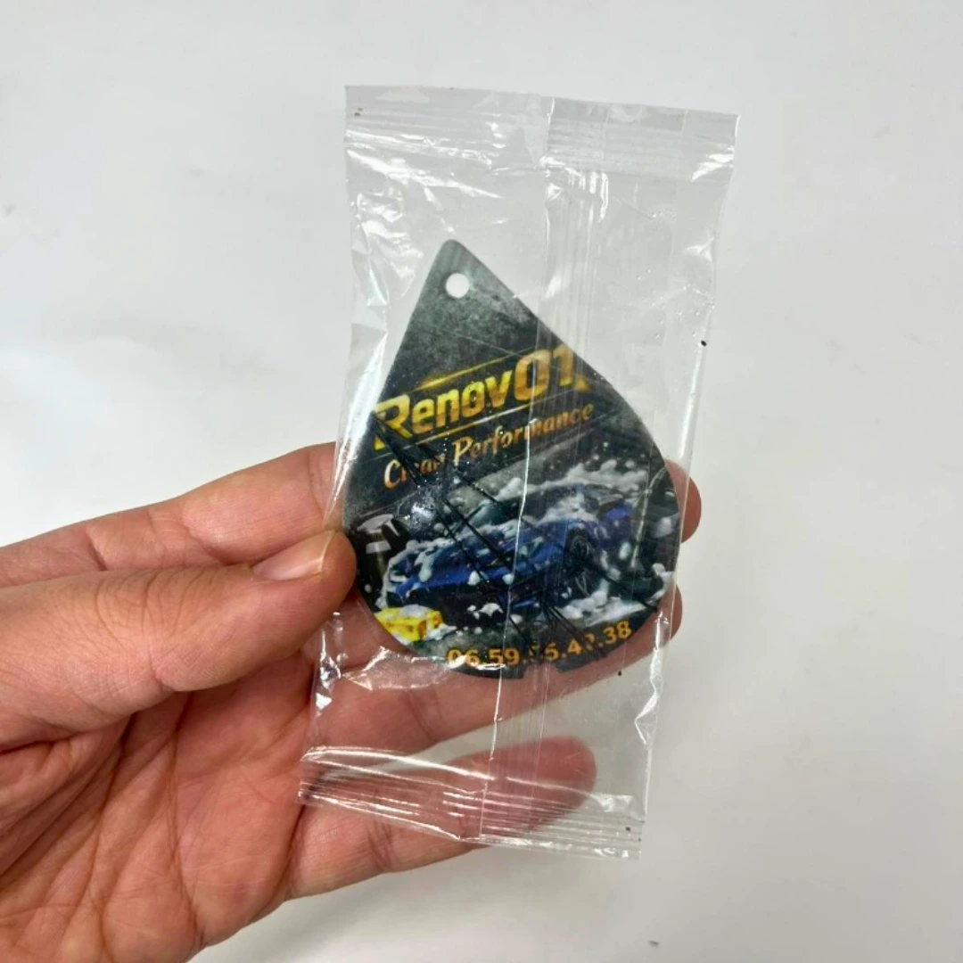 Kare Şirket Logolu Oto Kokusu