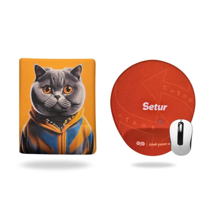 Promosyon Bilek Destekli Mouse Pad Modelleri