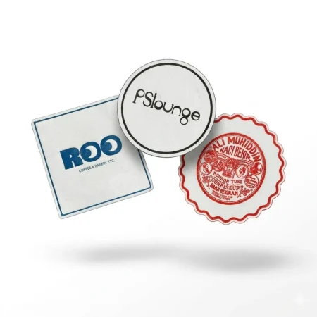 Dole Kağıt Bardak Altlığı Logo Baskılı Promosyon Ürün