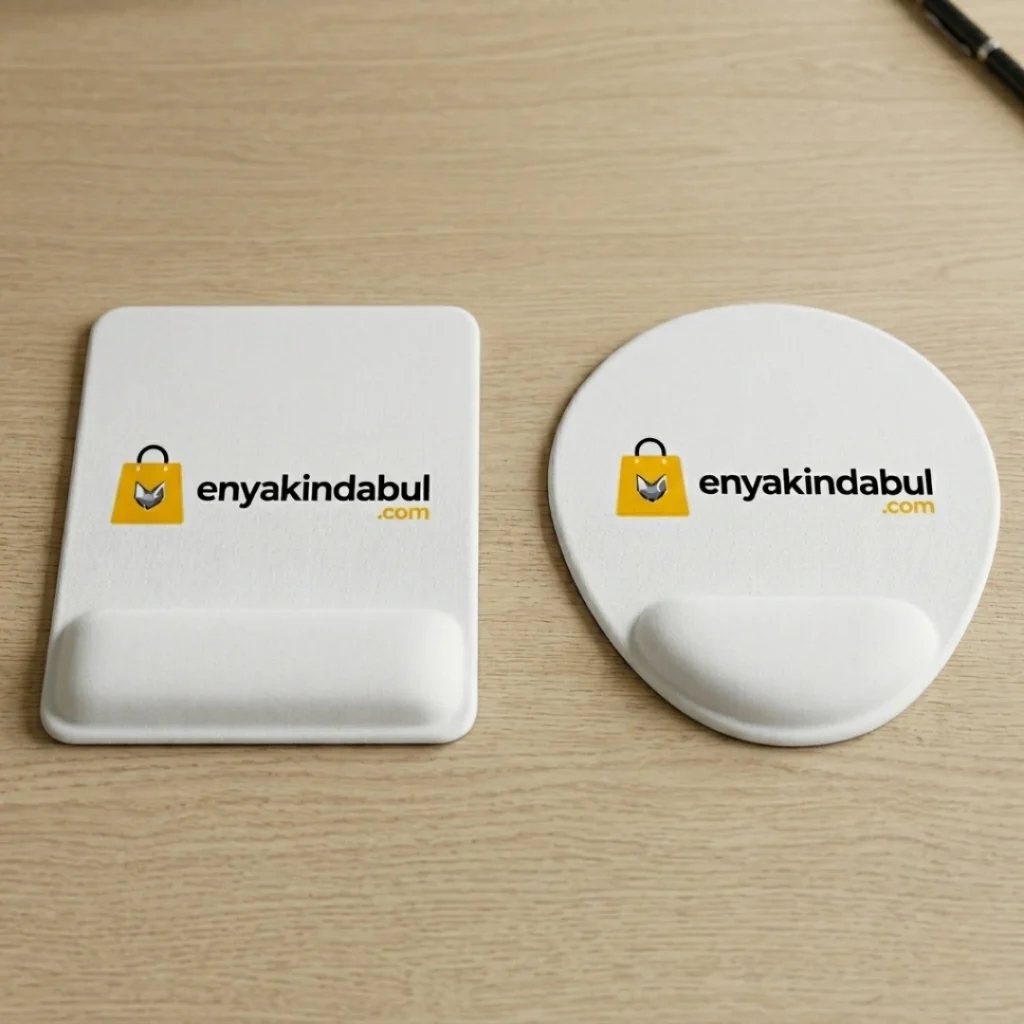 Promosyon Bilek Destekli Mouse Pad Özel Tasarım Baskılı