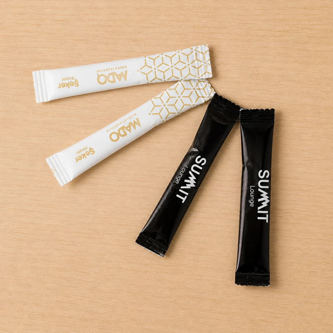 Logo Baskılı Stick Şeker