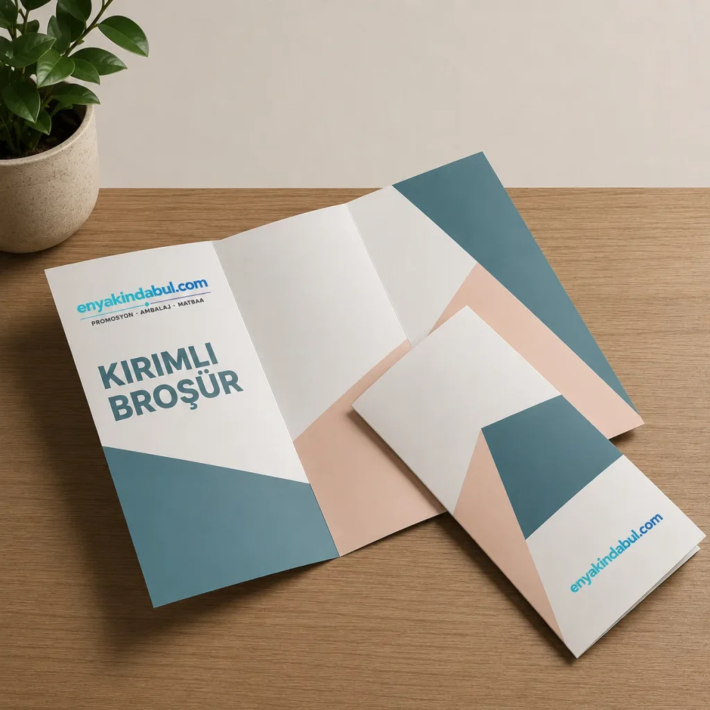 2 Kırımlı Baskılı Broşür