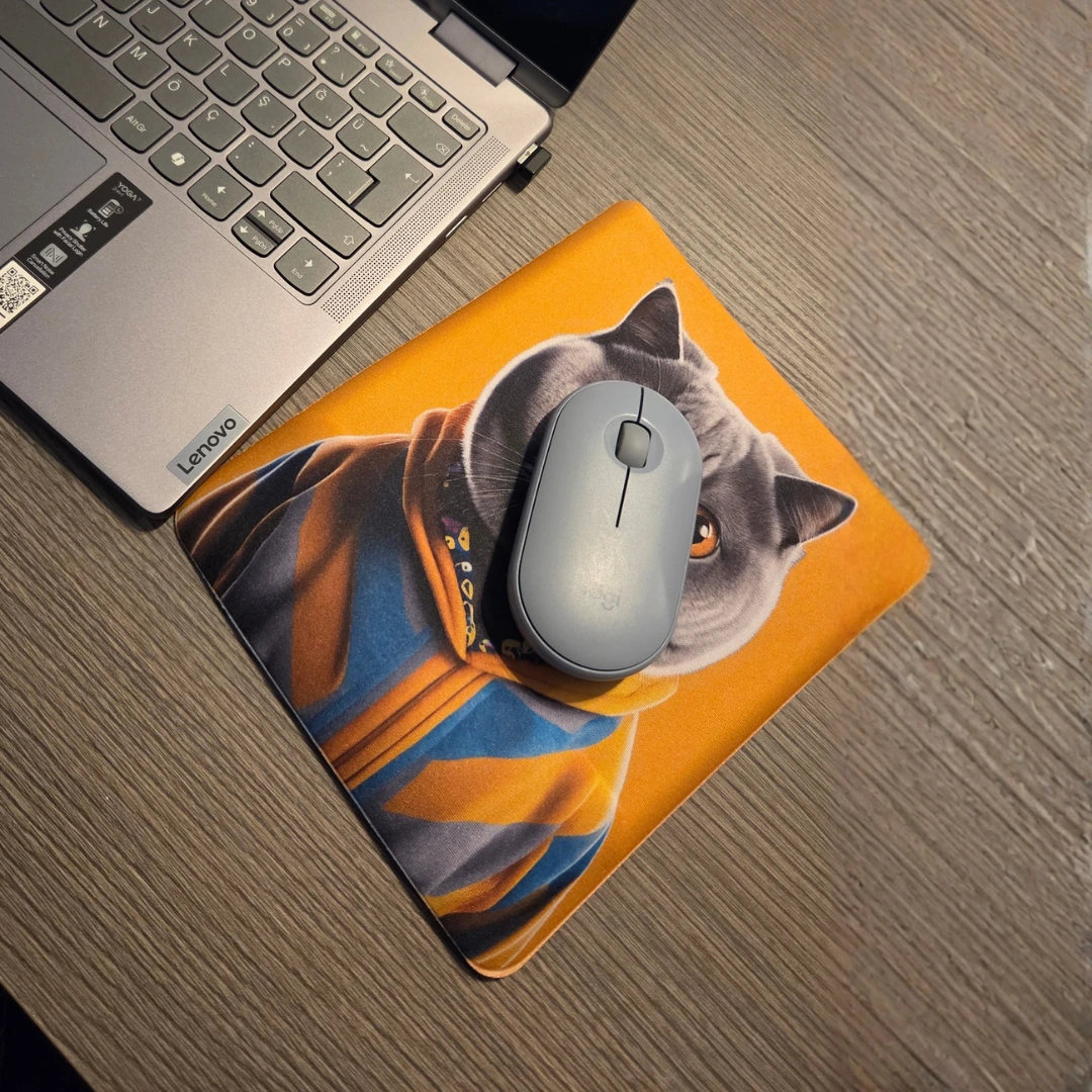 Bilek Destekli Dikdörtgen Mouse Pad